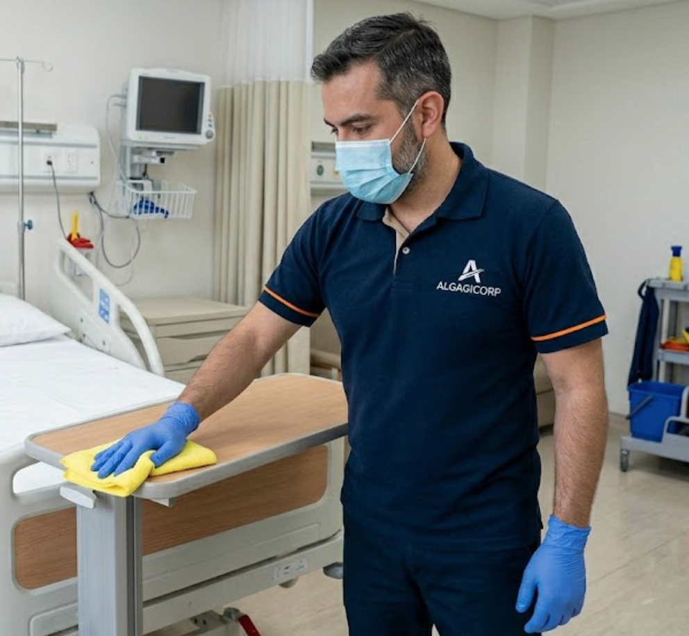 limpieza profesional de hospitales